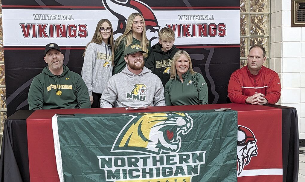 Graycen Shepherd signs with Northern Michigan for football
