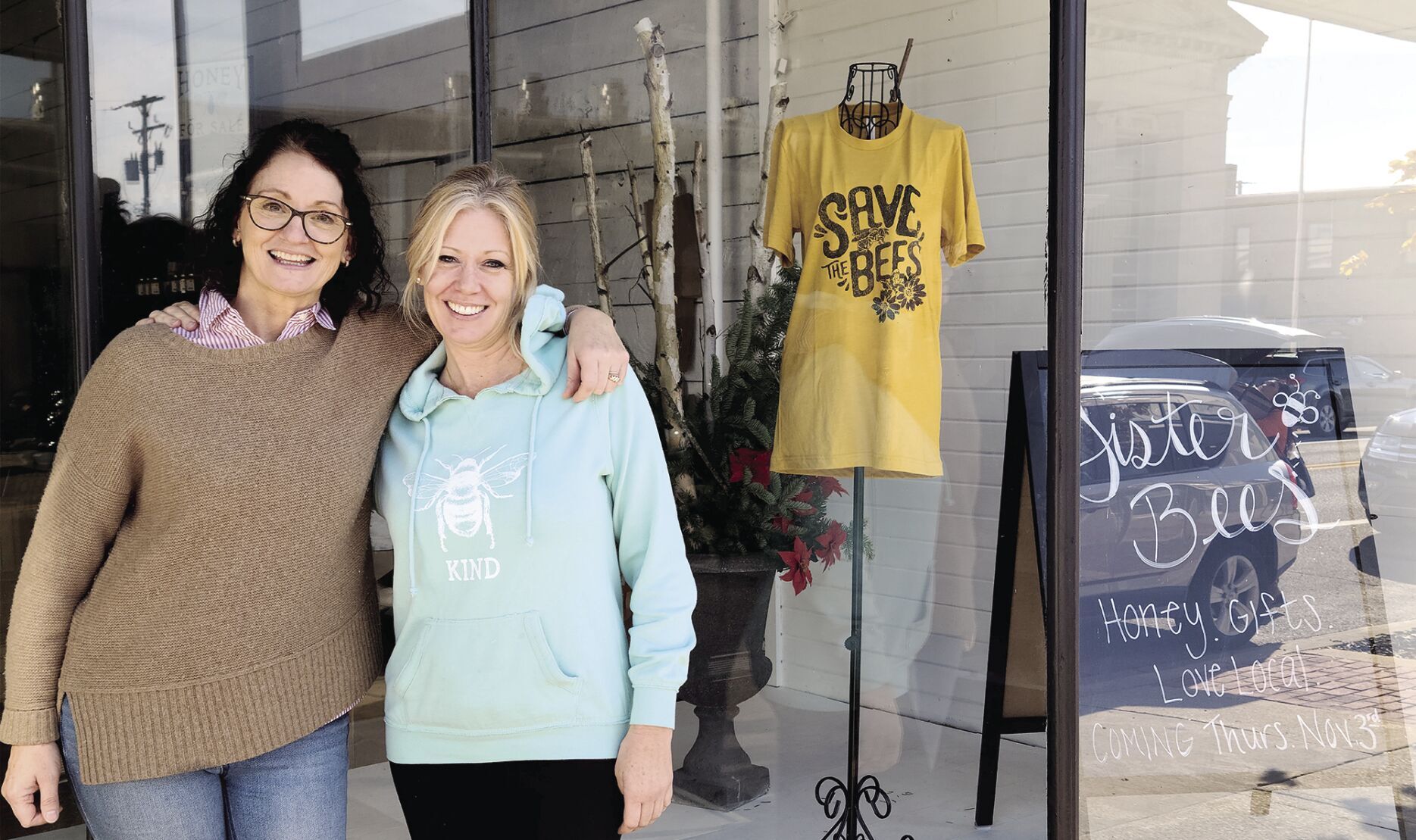 Sister Bees To Open Store Front In Downtown Ludington News Sister Bees To Open Store Front In Downtown Ludington News