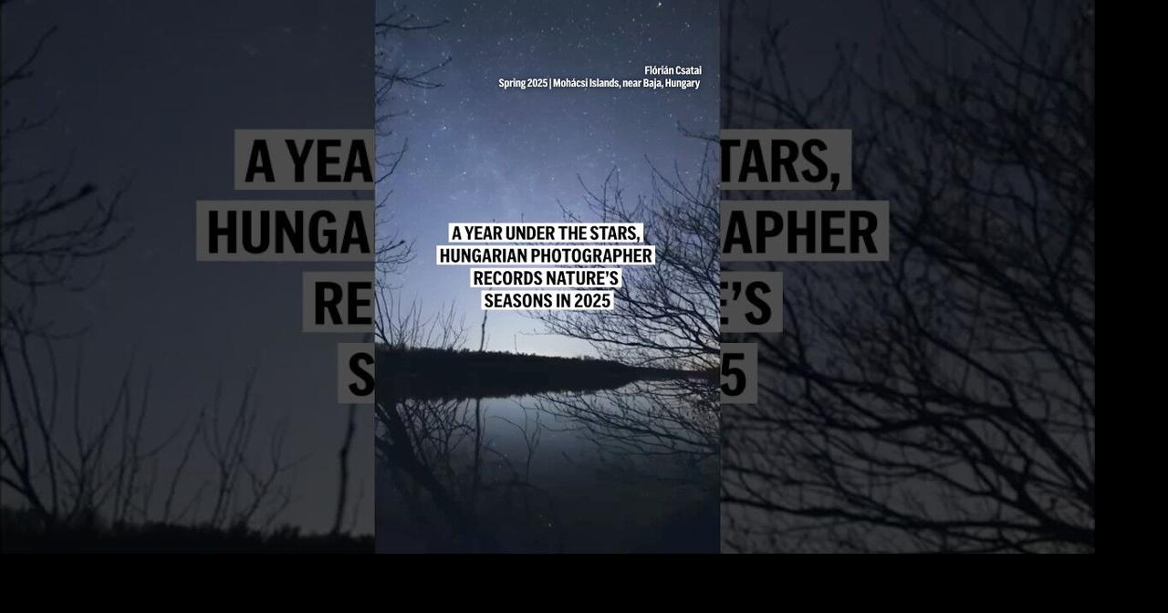 A year under the stars, Hungarian astrophotographer records nature’s seasons in 2025