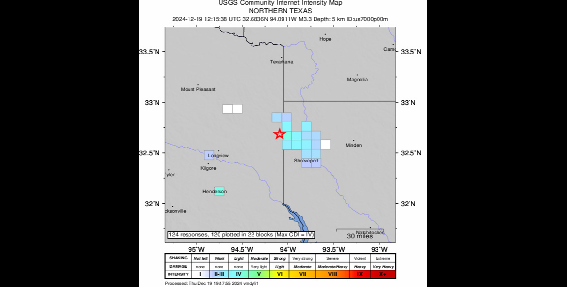 What caused the East Texas earthquake Thursday? | news