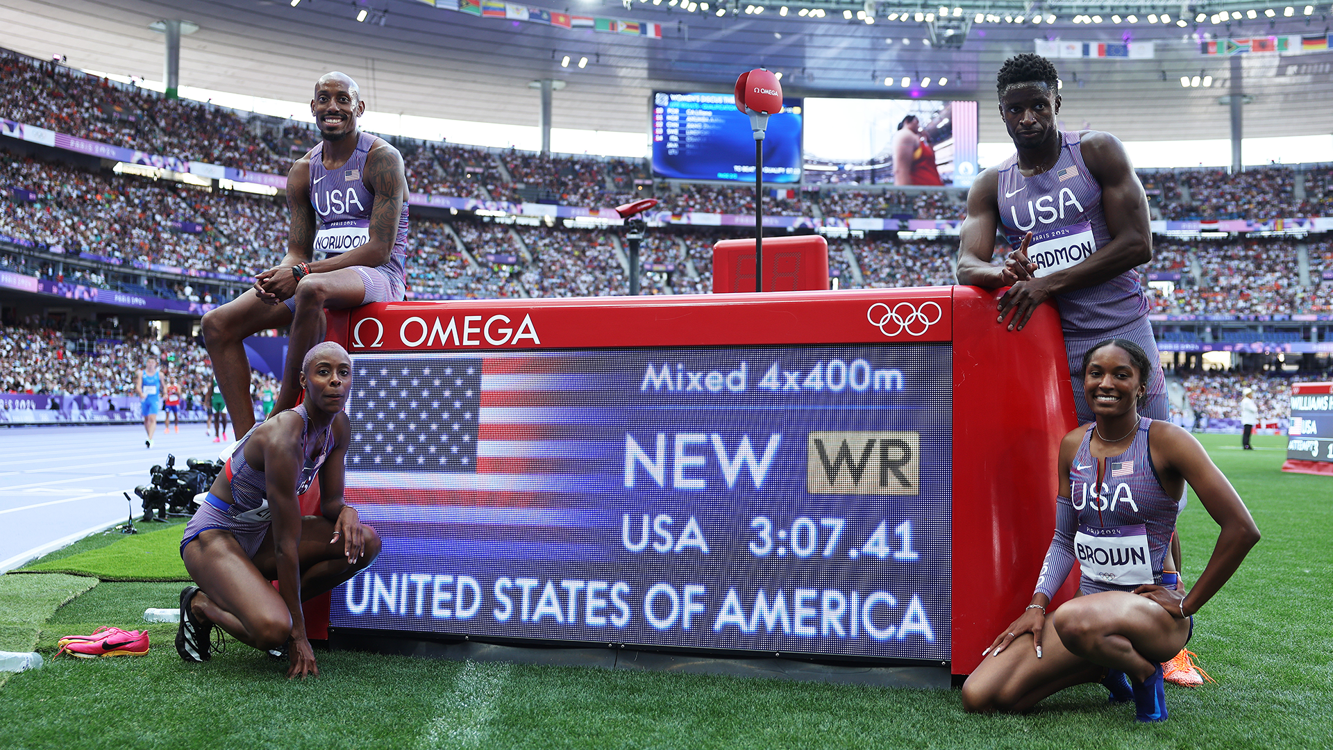 Former LSU sprinter part of recordbreaking mixed relay team LSU