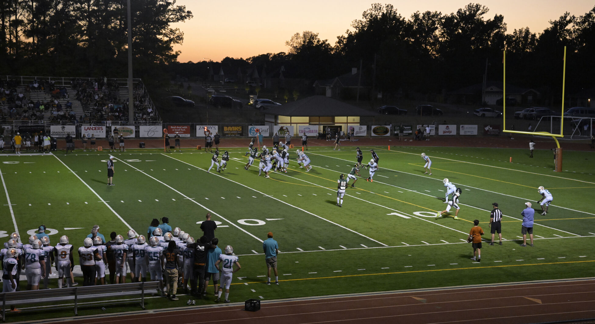 Northwood shows off new golf course playing surface in scrimmage