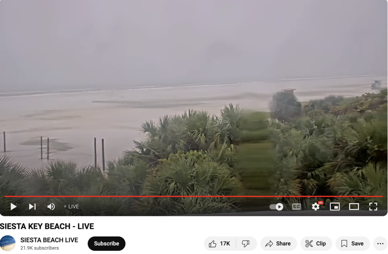 Watch live as Hurricane Milton makes landfall in Florida | News ...