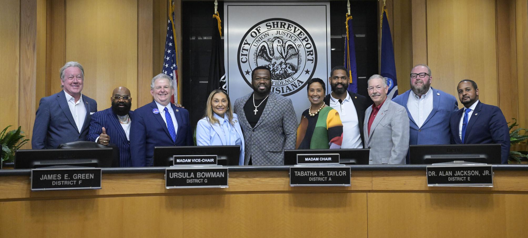Shreveport city council votes on nonprofit, 50M for 50 Cent Business