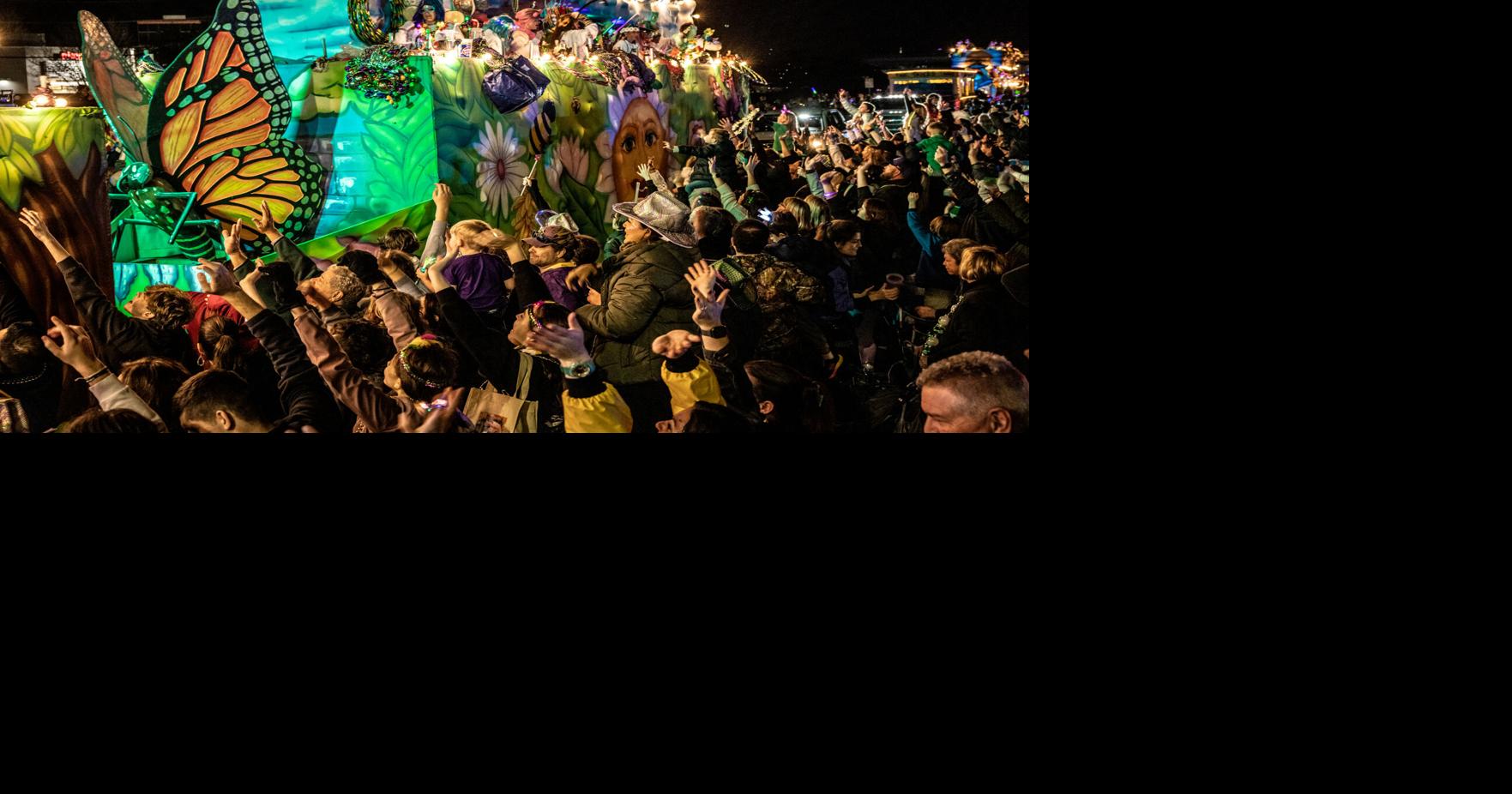 mardi gras parades on the northshore