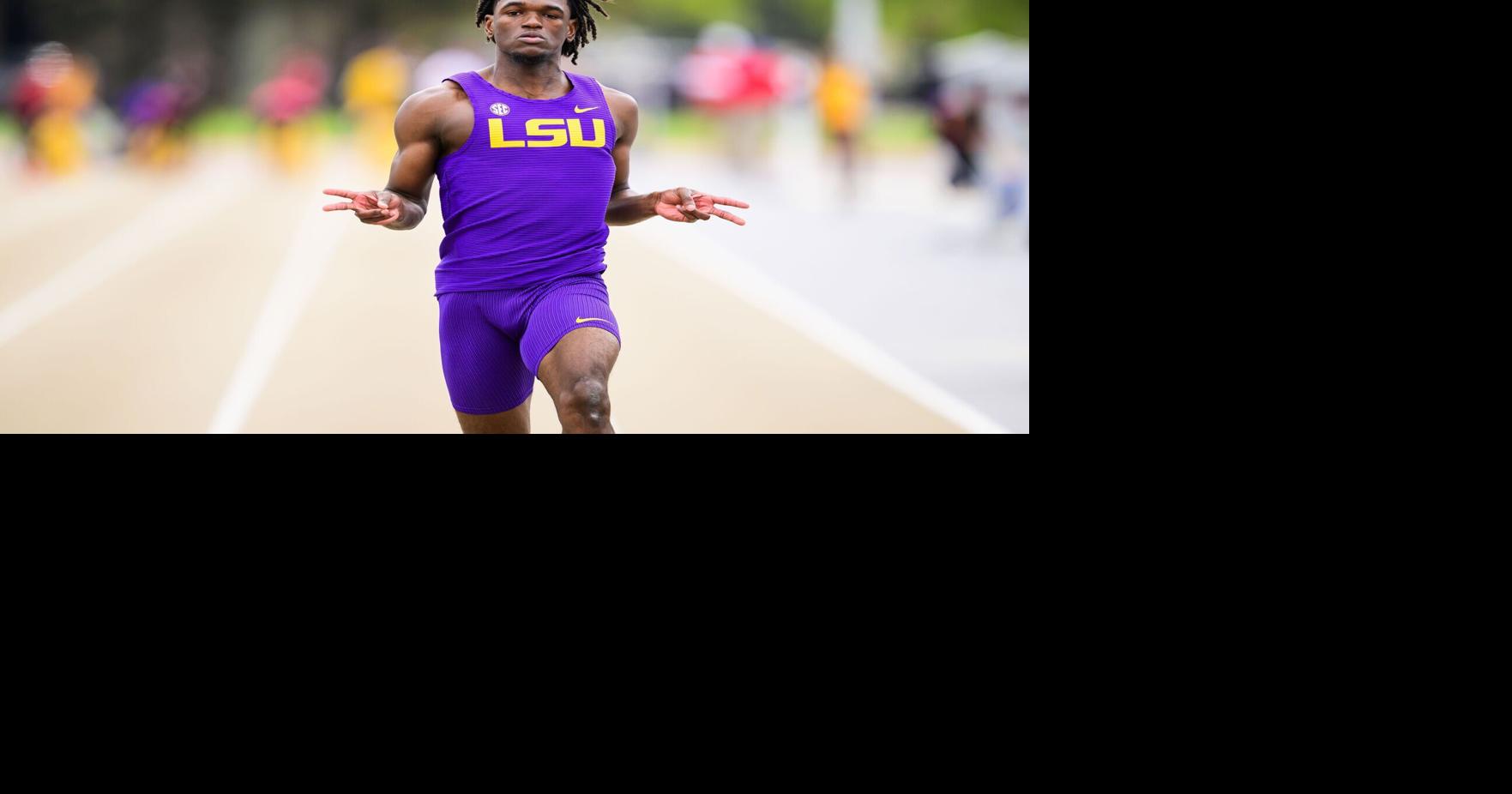 LSU sprinter Jaiden Reid shifts mentality after setback | LSU ...