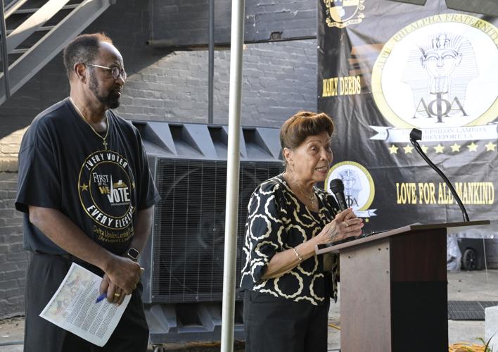 "The Power of the Ballot" mural