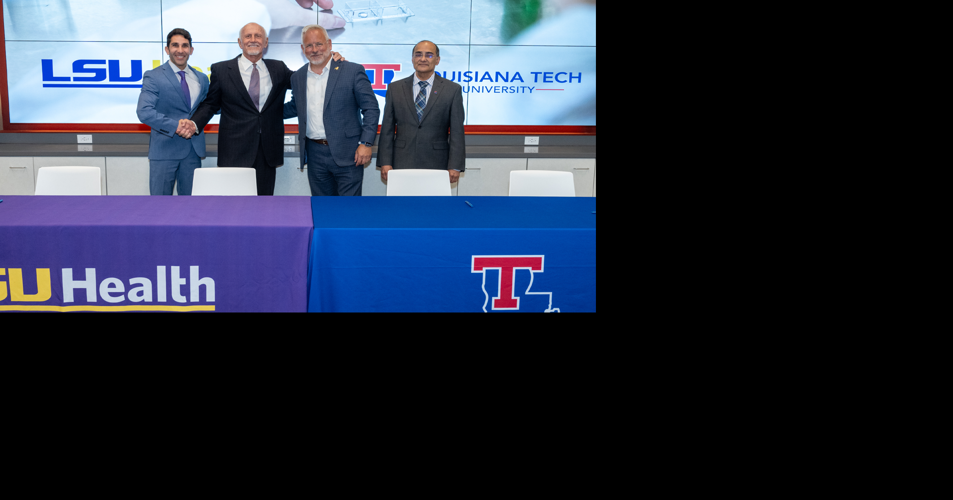 Louisiana Tech, LSU Health Shreveport agreement to 'make a difference in people's lives'