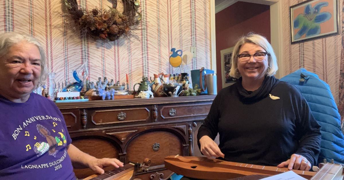 Sean Risher Jan Risher learns to play the dulcimer in Baton Rouge | Food ...