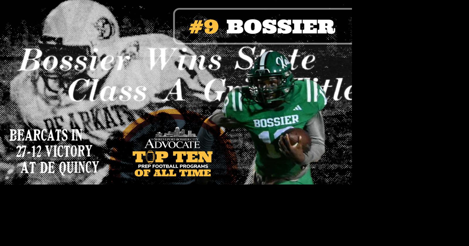 Bossier High football No. 9 local prep program of all-time | High ...