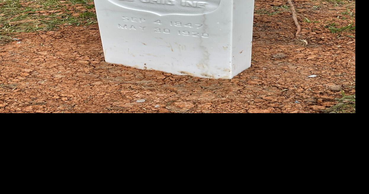 Historic marker for Union soldier coming to Shreveport cemetery on Memorial Day
