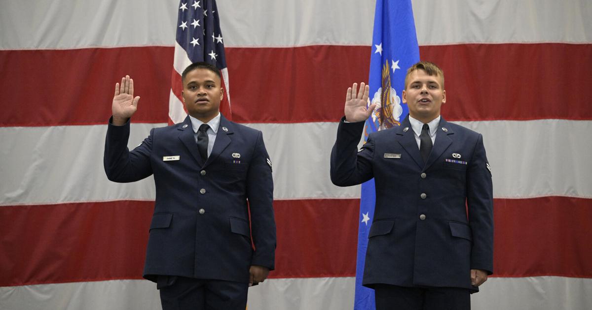 'Such an honor': Two Barksdale airmen earn US citizenship via military service
