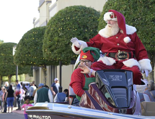 Santa rides in parade at Louisiana Boardwalk in Bossier City | Food ...