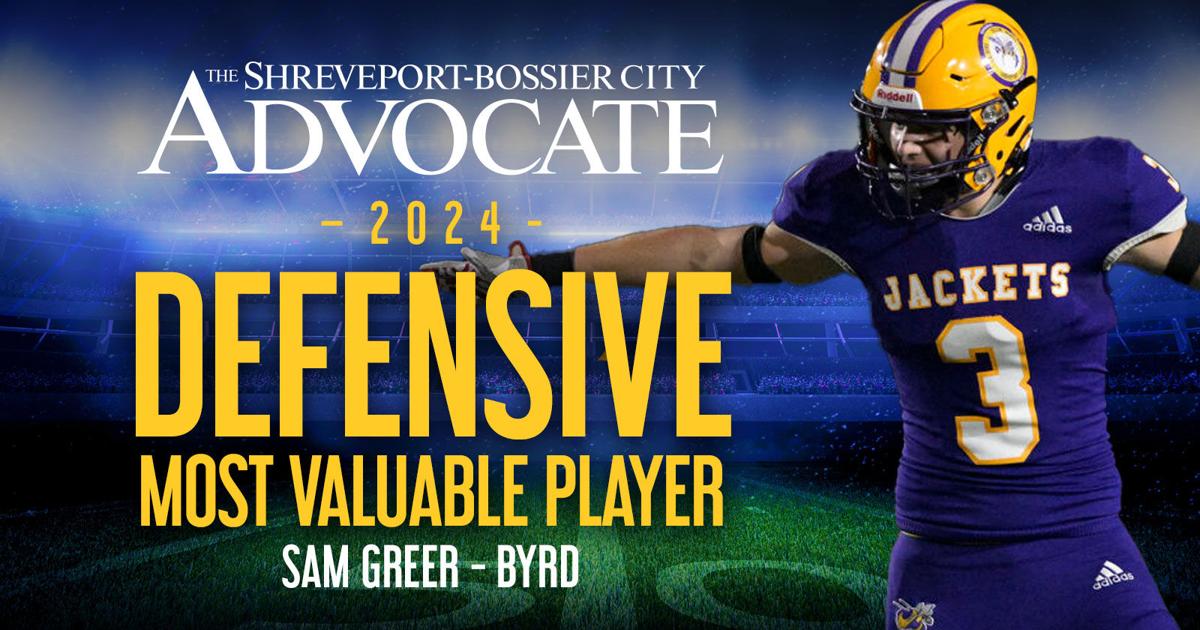 Defensive Mvp Lettering Byrd linebacker Sam Greer named 2024 All-Prep defensive MVP | High ...