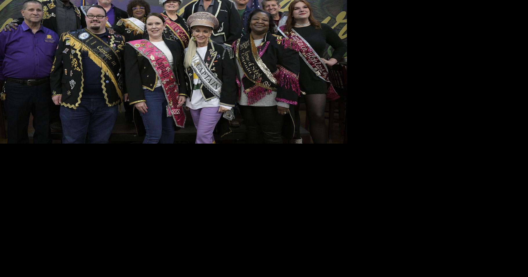Mardi Gras krewes' royalty gather before 2024 season begins Krewe of Atlas