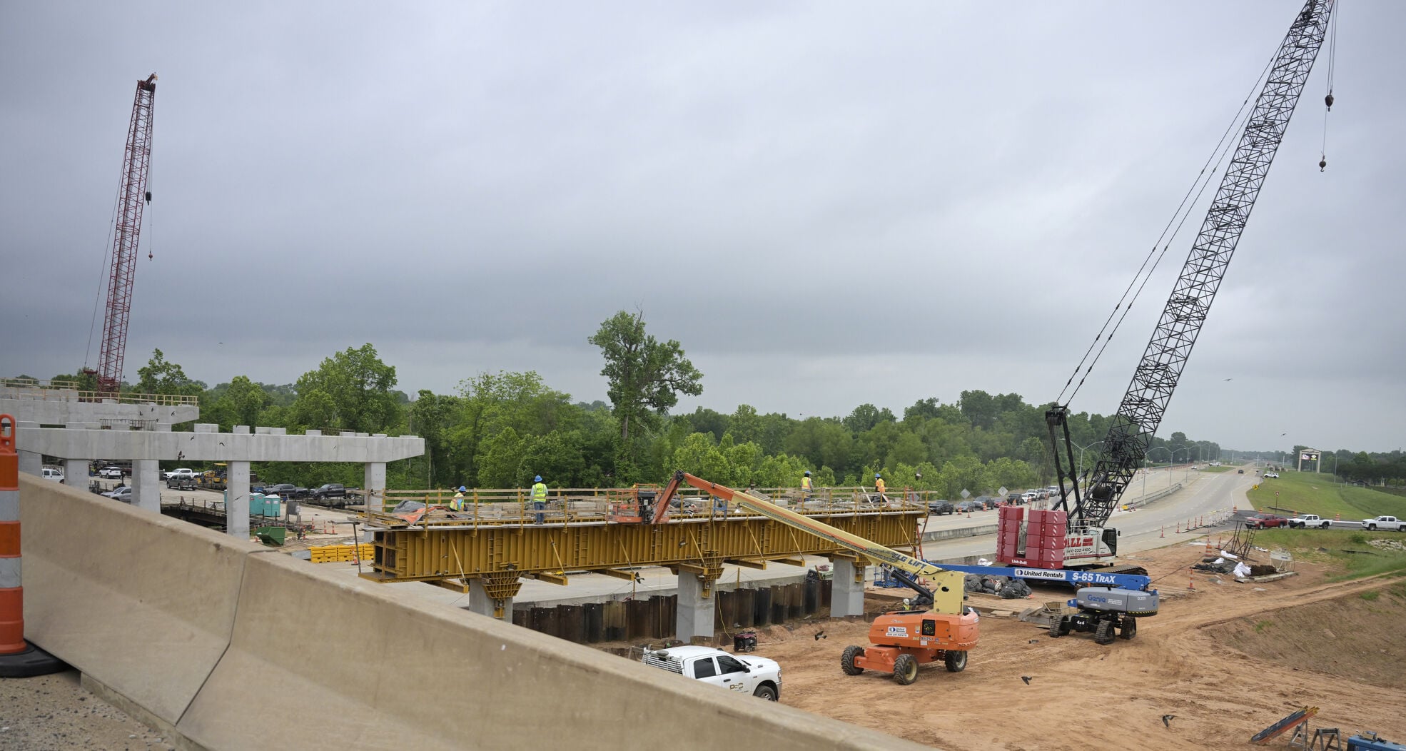 Jimmie Davis Bridge construction on track for 2027 finish | News ...