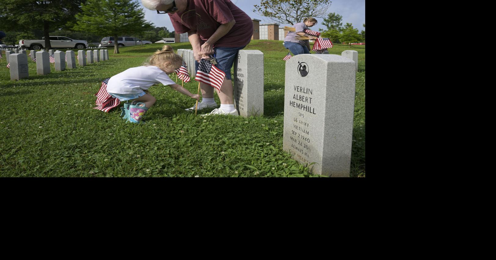 Photos: Memorial Day recognized at NW La. Veterans Cemetery | Photos ...