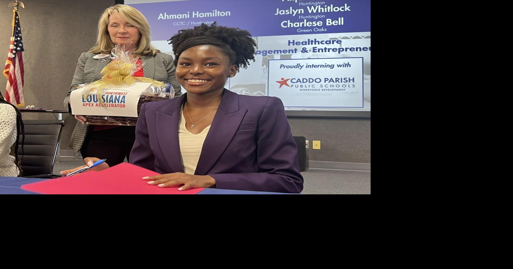 Learning what you love...or hate. Caddo schools encourage business experience.