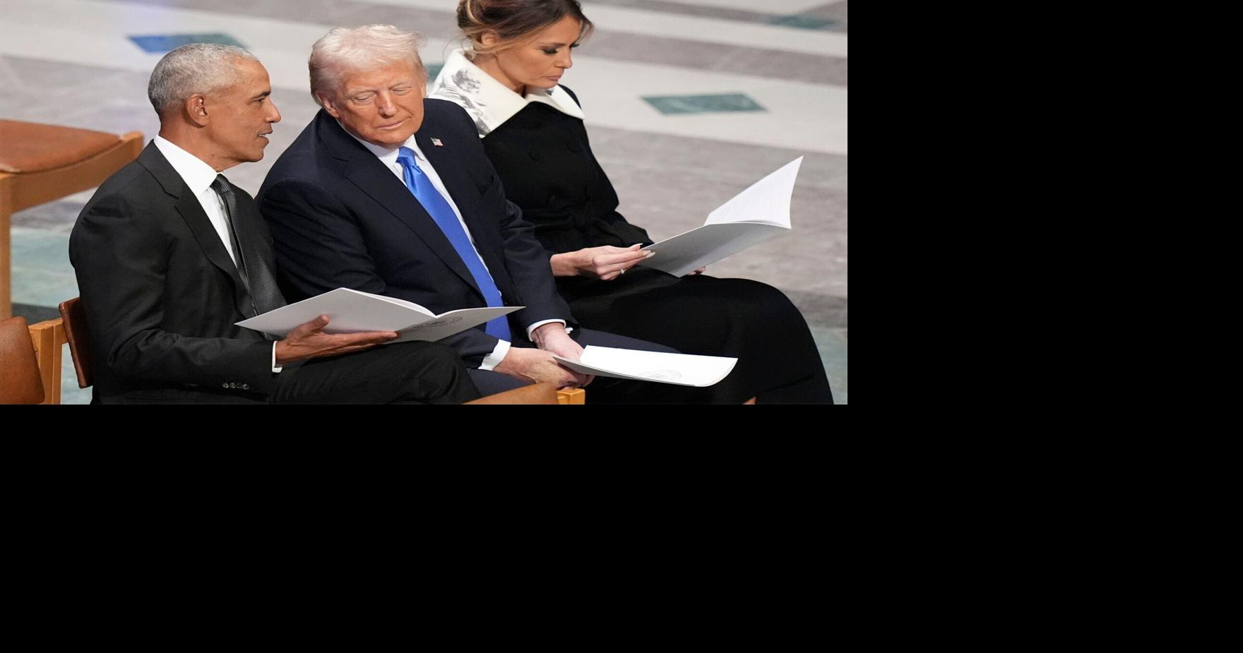 President Trump posts video with racist depiction of Obamas. He’s since deleted it.