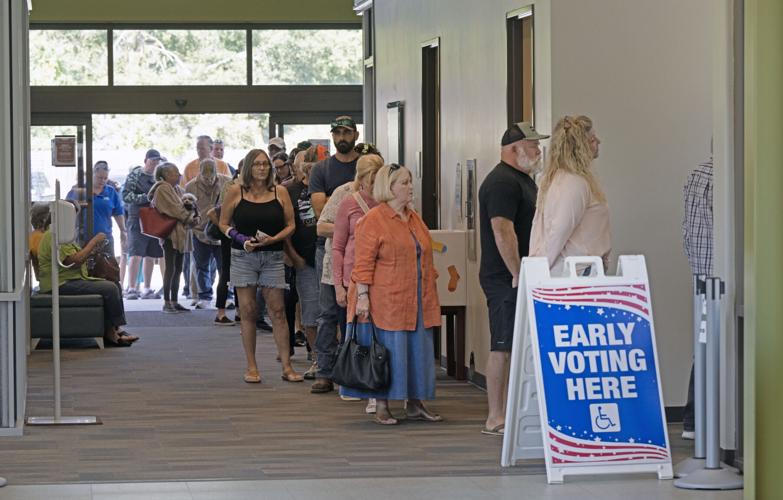 Thousands of Louisiana voters turning out for early voting State