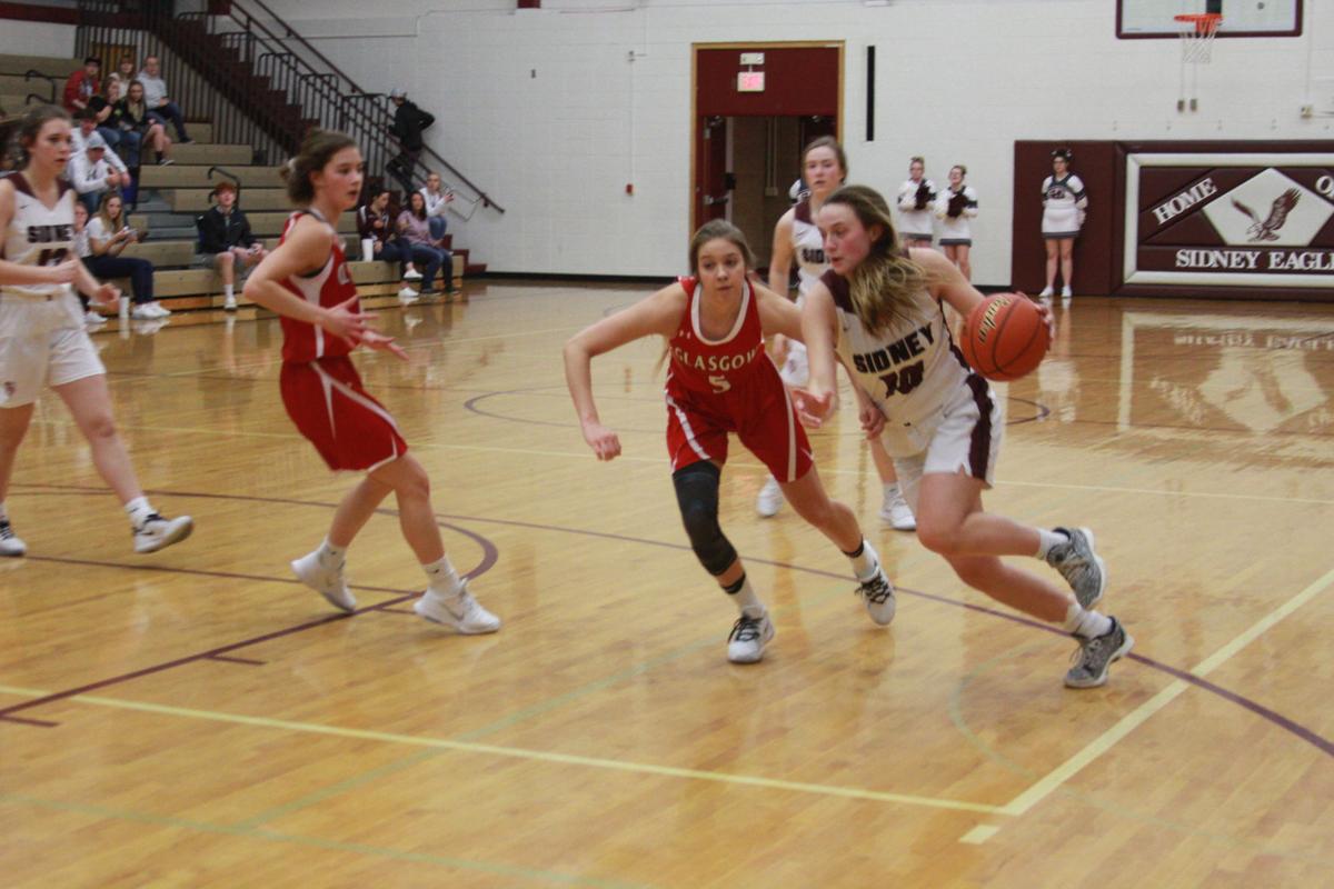 Sidney Eagles Girls Basketball Lose At Home To Glasgow Local