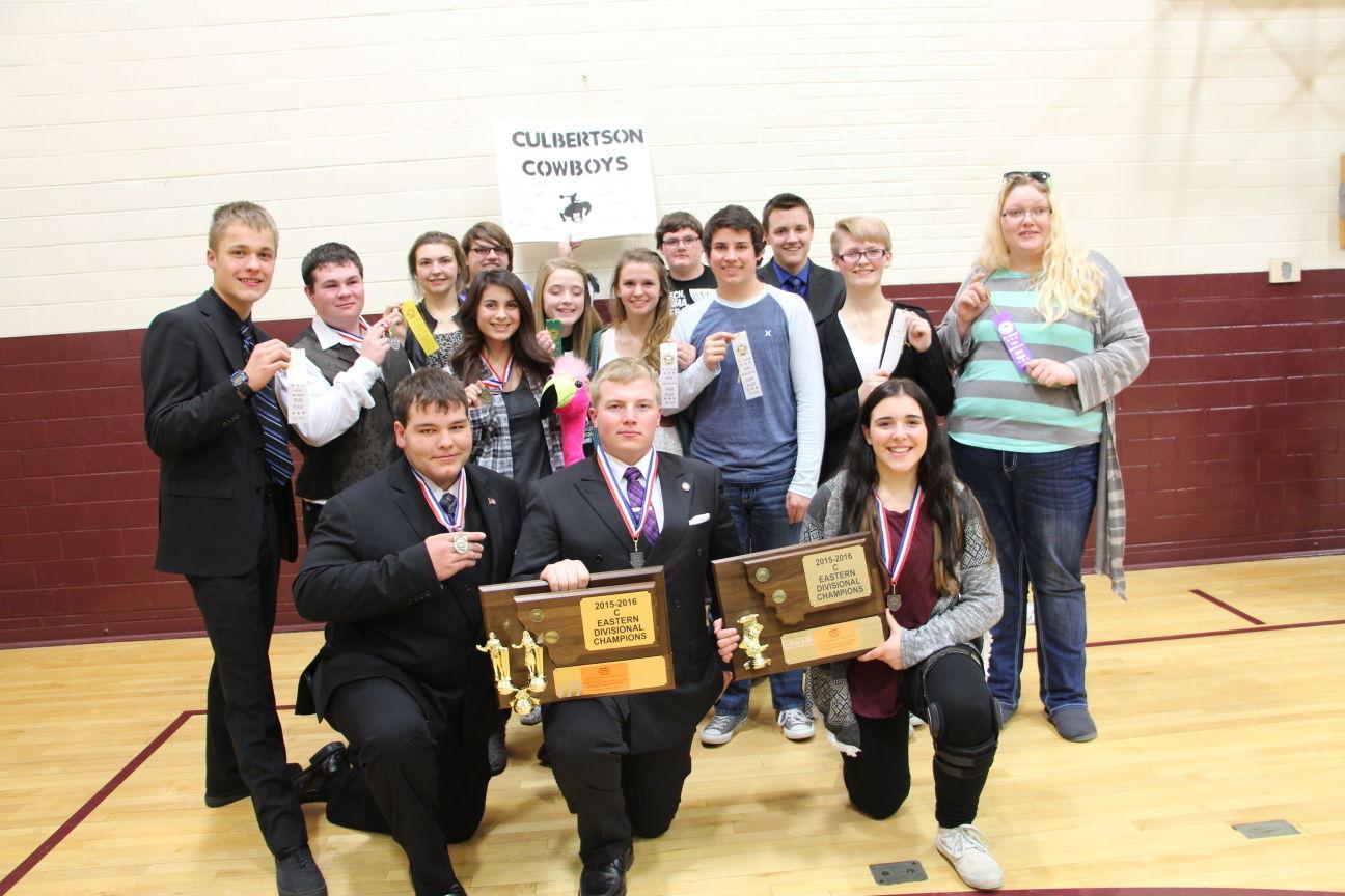 Culbertson’s speech and drama sweep the competition Schools
