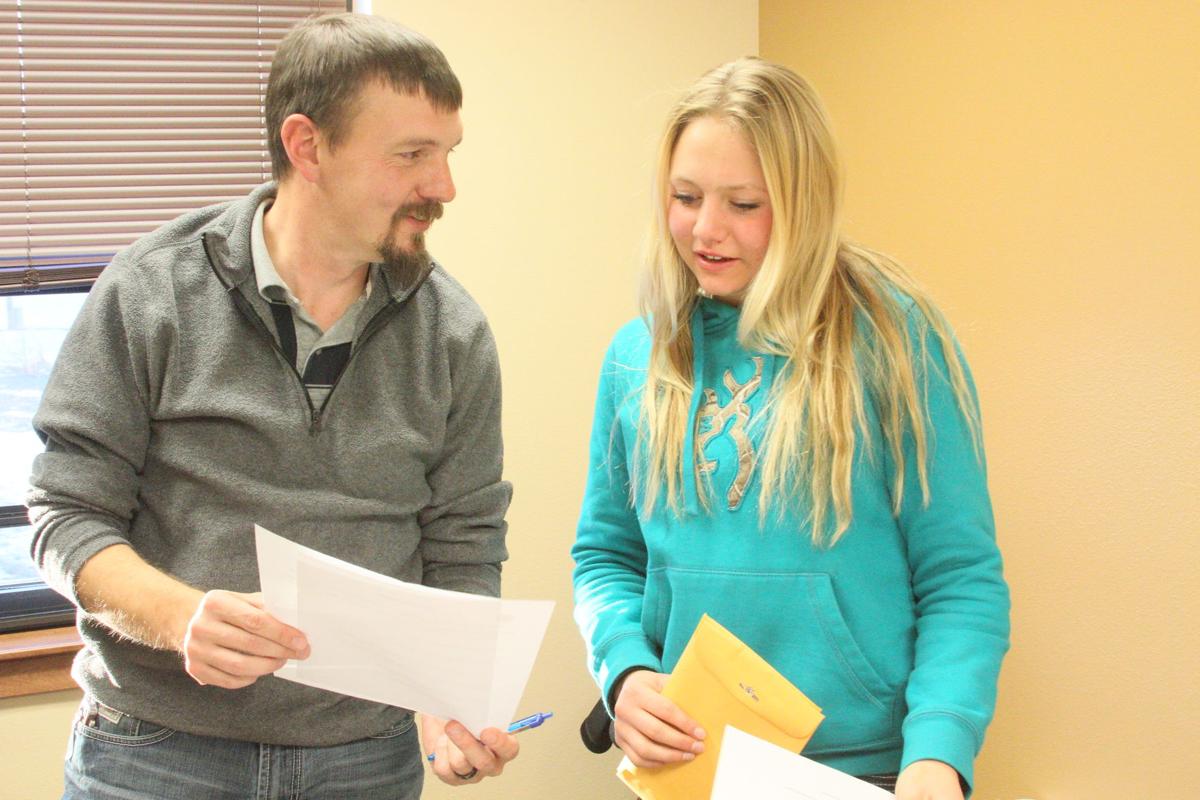 Fairview student works, learns at Extension office Community