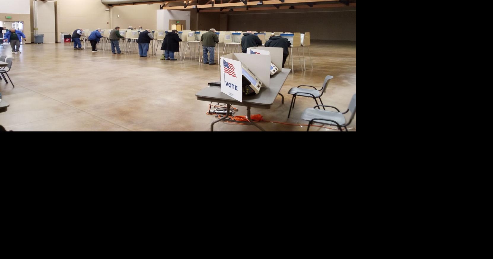 Montana voters divided along party candidates but not on ballot issues