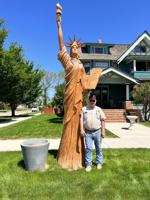 Freedom stands tall in both heart and landscape for this Williston man