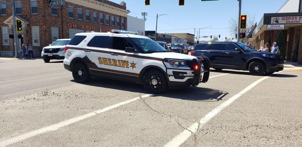 Police and Sheriffs departments came from all over
