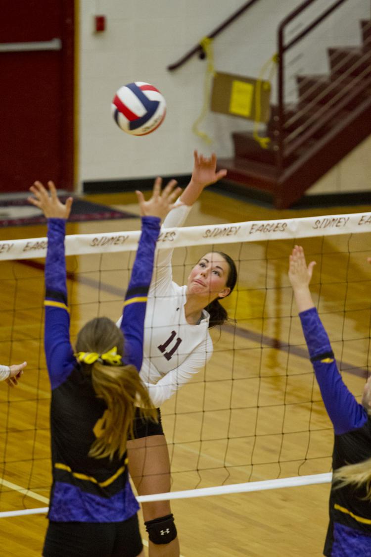Sidney volleyball takes match in five against Laurel Local Sports