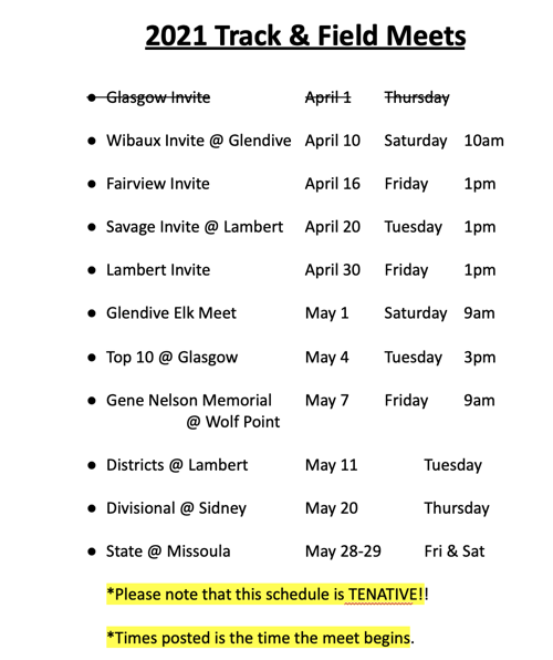 Savage High School Track And Field Schedule Local Sports News Sidneyherald Com