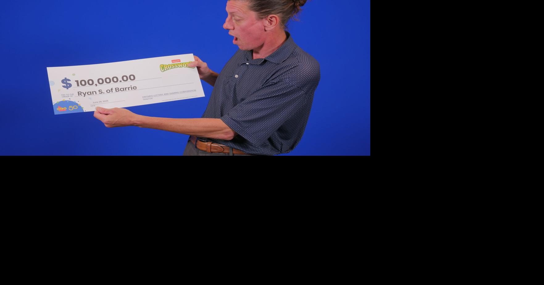 Lottery ticket from Shell station leaves Barrie man in awe