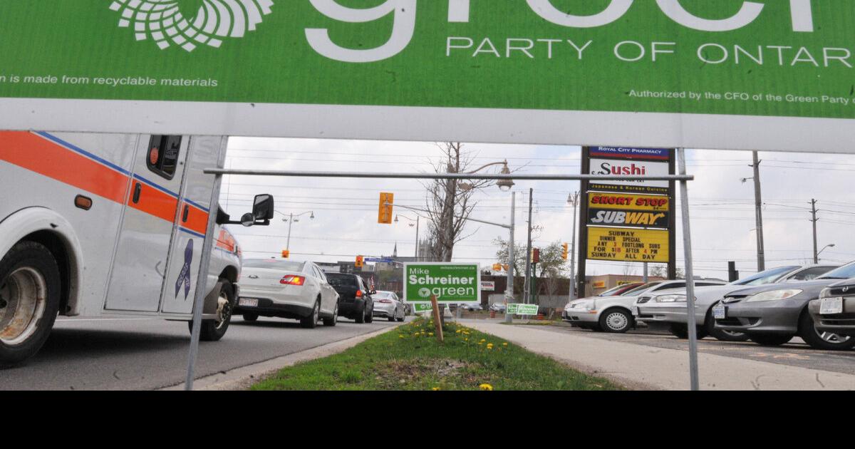 Election signs fuel safety concerns for Guelph motorists