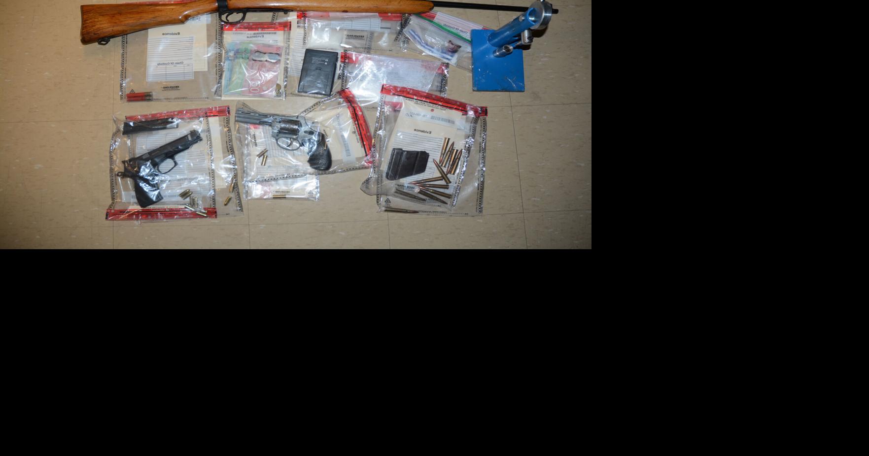 Police seize loaded guns, heroin, cocaine in Innisfil raid