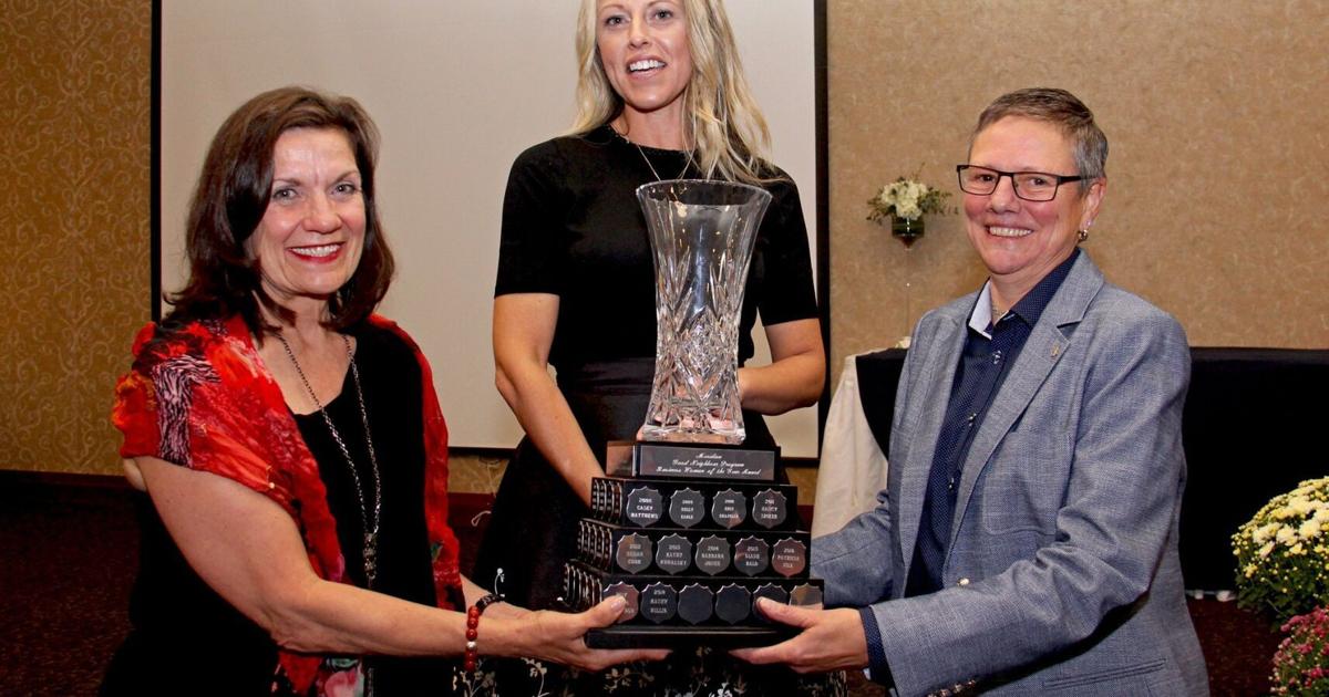 Lisa Rocha Midland Business women of Midland area honoured at awards