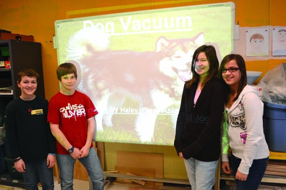 Collingwood kids invent doggy vacuum