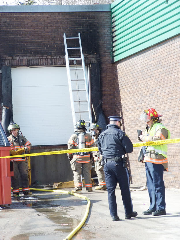 Small fire at Dollarama