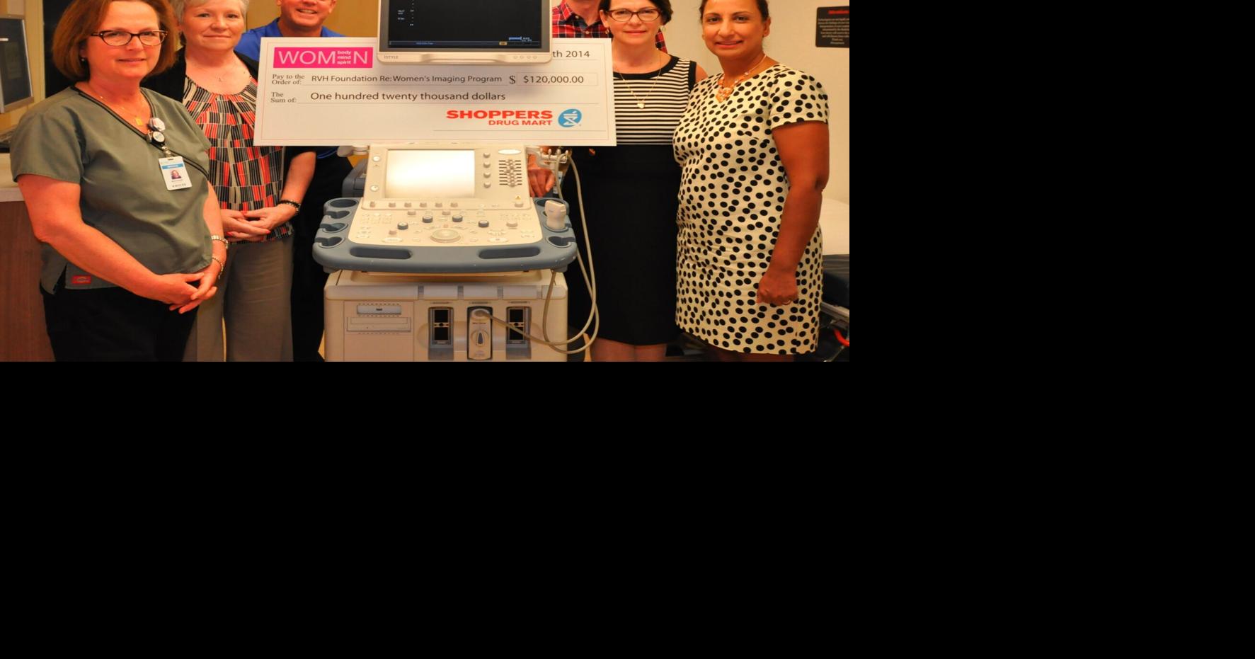 Shoppers Drug Mart supports women’s health at RVH in Barrie