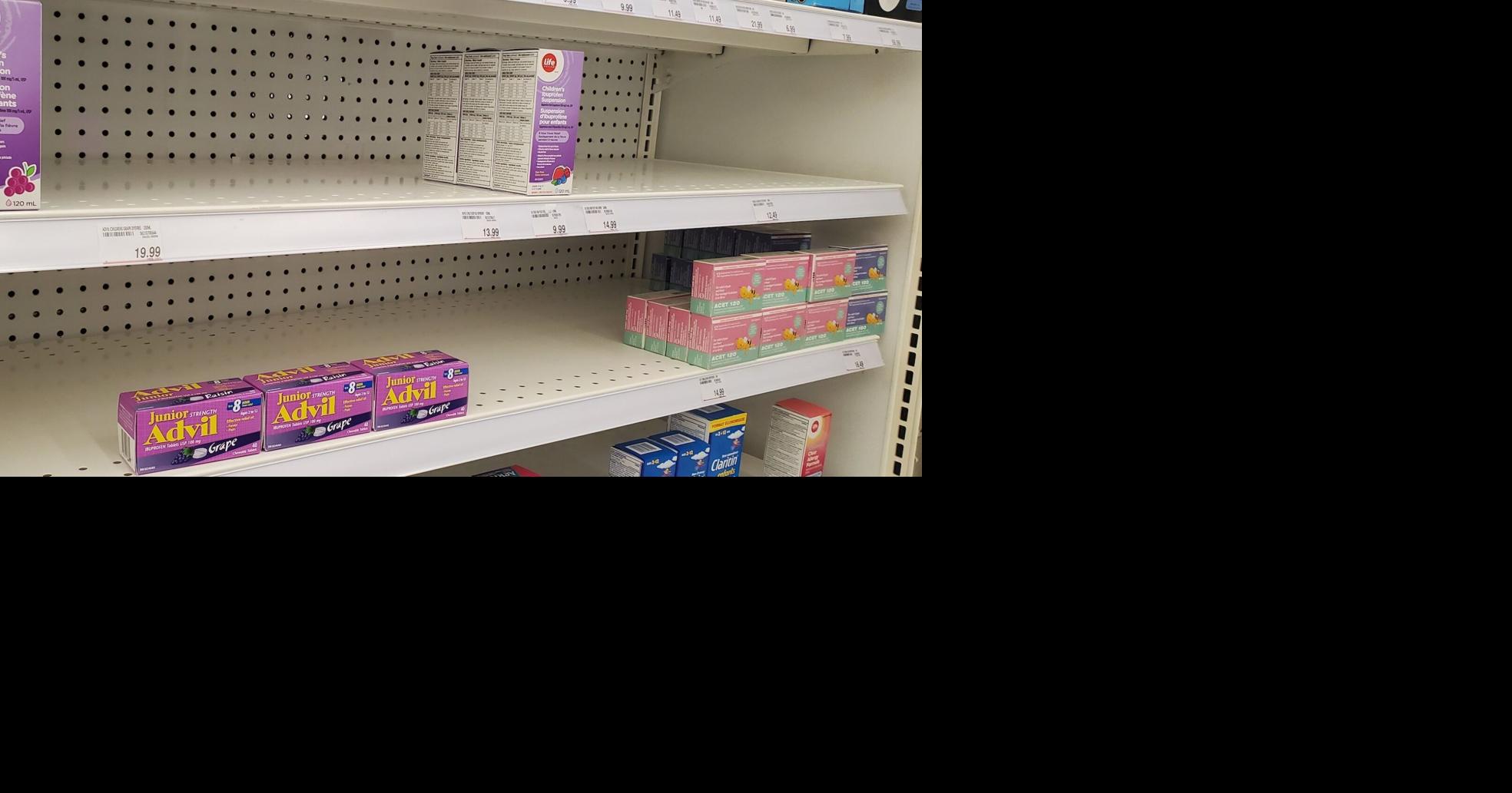 Children’s Tylenol shortage stressing out some Barrie parents