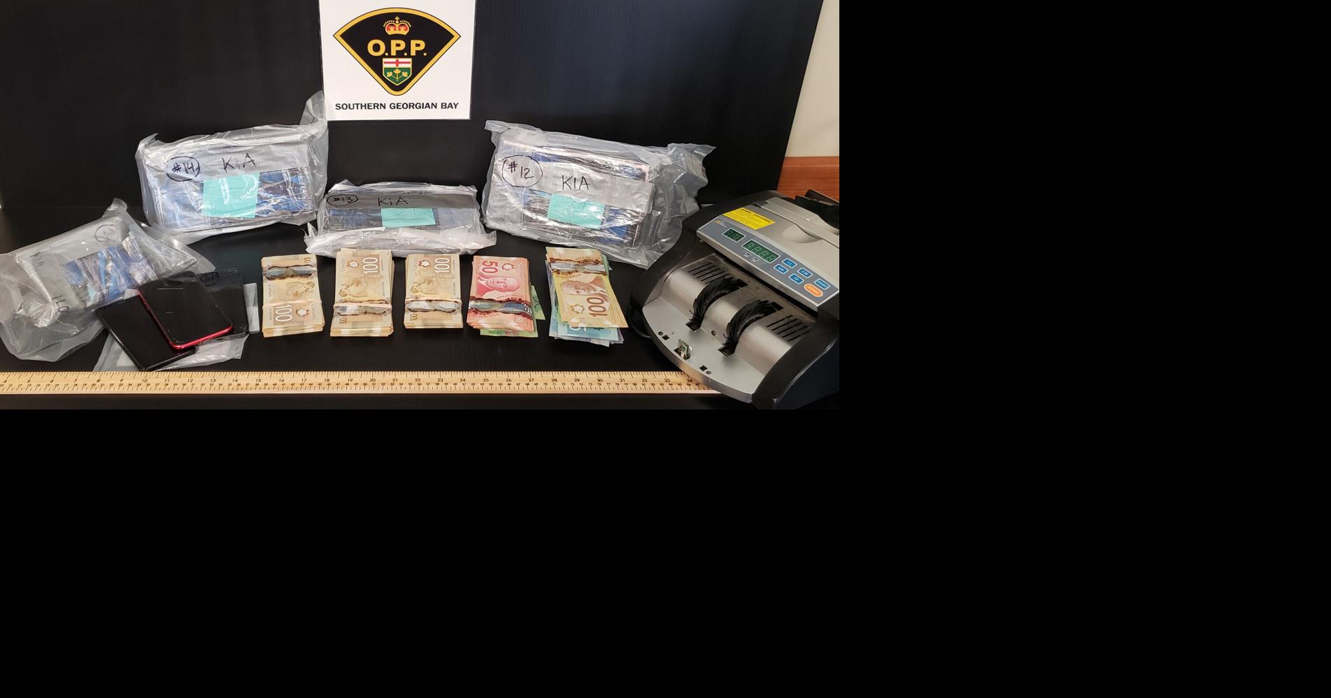Three kilos of cocaine seized in police raid in Barrie