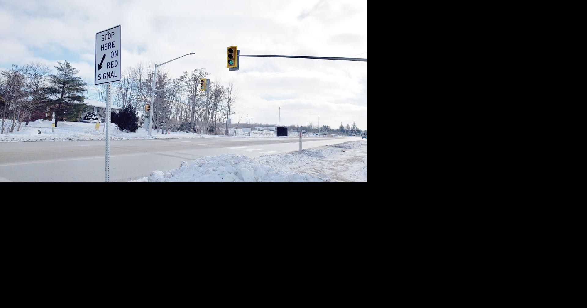 What’s going on here? Collingwood crosswalk gets a new set of traffic