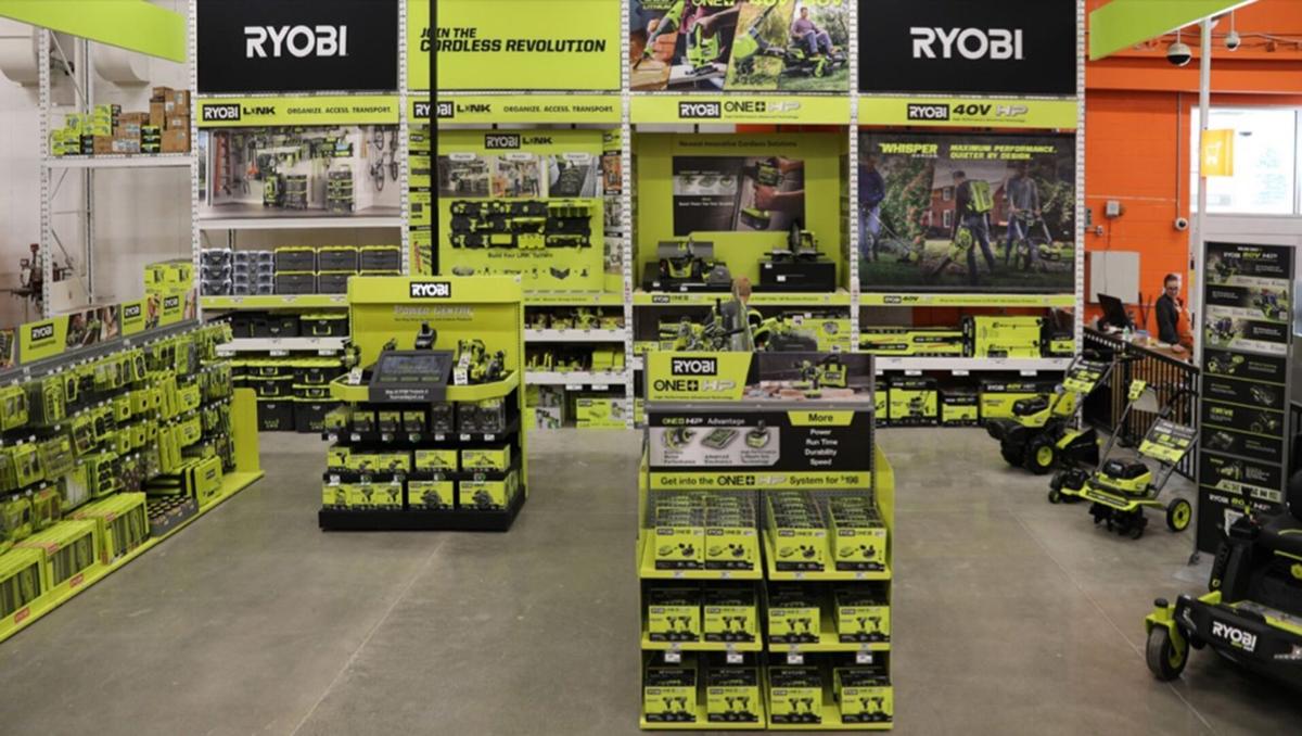 pistol hånd automatisk Ryobi launches store-within-a-store concept at Barrie Home Depot