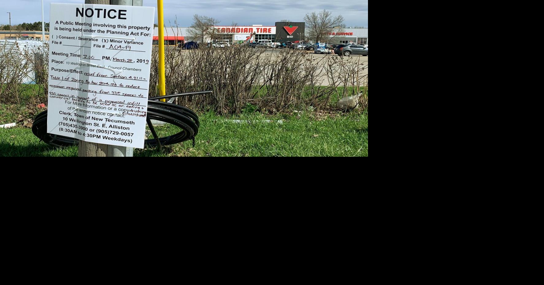 WHAT’S GOING ON HERE? Burger King coming to Canadian Tire plaza in