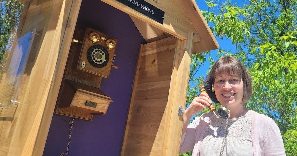 WHAT’S GOING ON HERE? Wind phone gives grieving family members in Collingwood, Wasaga and Clearview a chance to ‘speak’ with loved ones who have passed