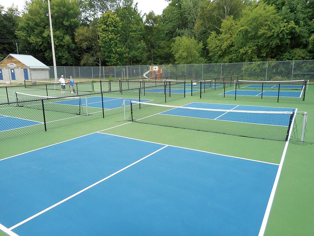 Tiffin Park pickleball courts now open in Midland