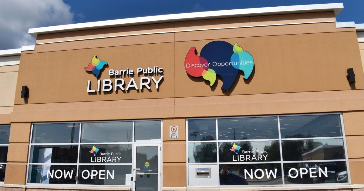 Simcoe Library New south Barrie branch leads to hundreds of library card sign-ups