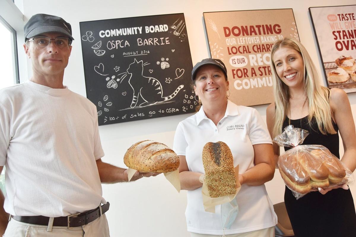 COBS Bread in Barrie hosts fundraiser for Ontario SPCA Aug. 23