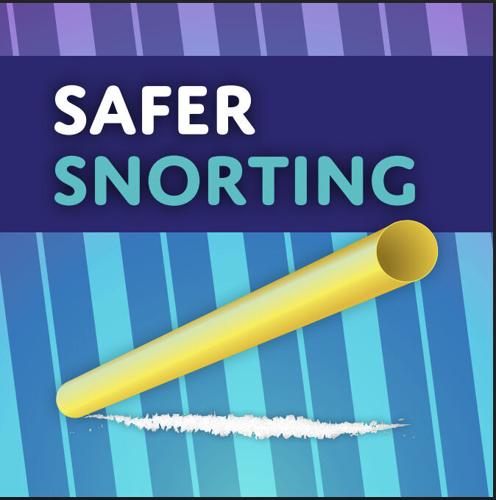 Safe Snorting Booklets Barrie students get information about ‘safe snorting’