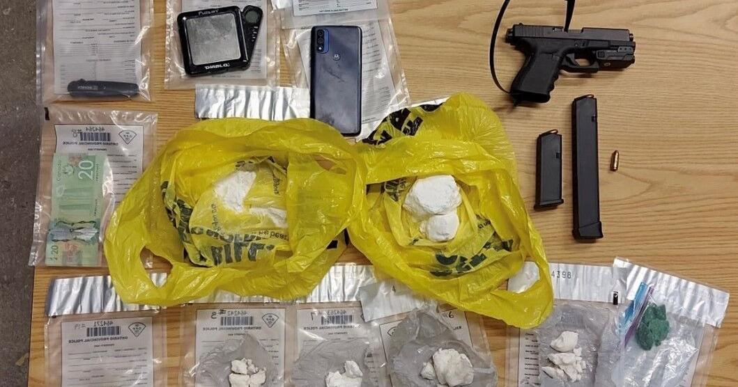 Trio charged with drug, weapons offences after police raid home